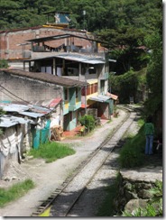 Typical houses in Aguas Calientes